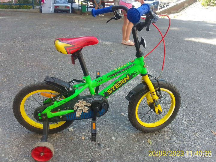 Детский велосипед штерн робот, колеса 14 диаметра