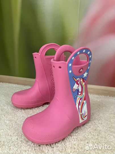 Резиновые сапоги Crocs c12