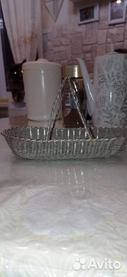 Сахарница конфетница скань