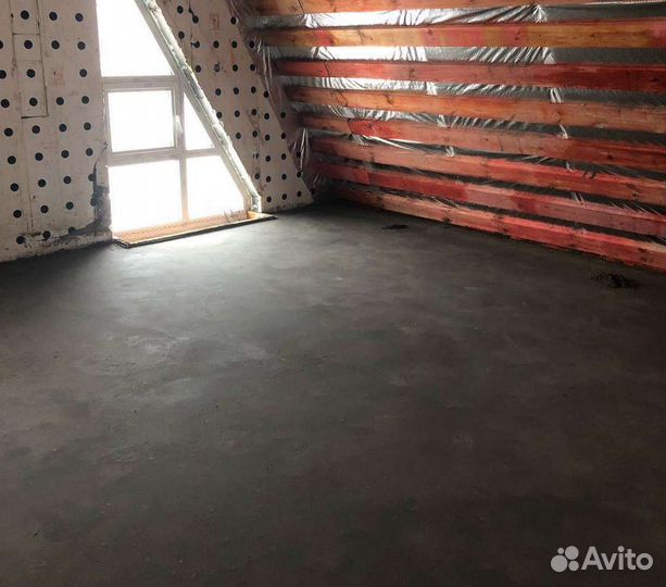 Полусухая стяжка пола и гидроизоляция