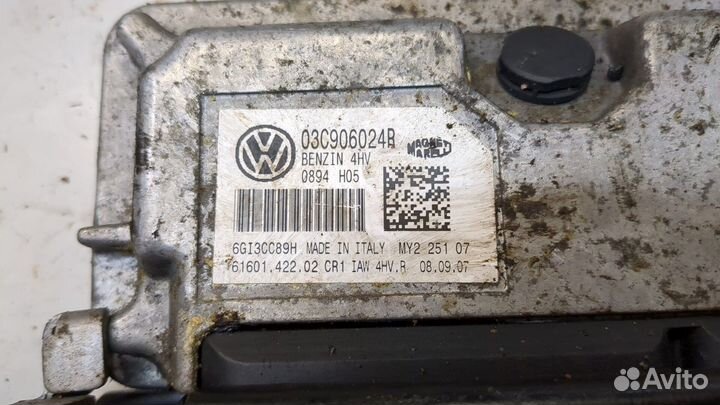 Блок управления двигателем Skoda Roomster, 2007