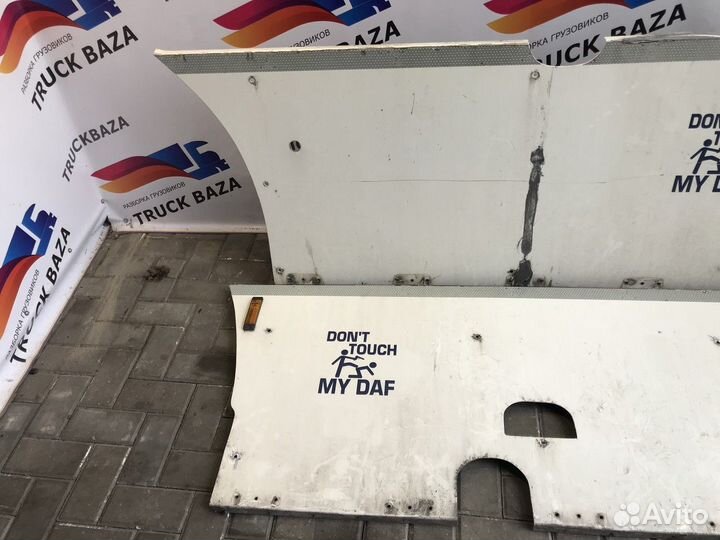 Комплект межосевых спойлеров самодельный Daf XF105