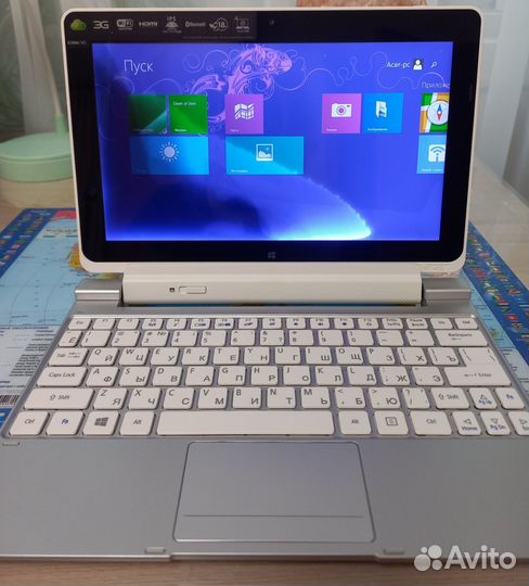 Планшет Acer iconia w5+док клавиатура
