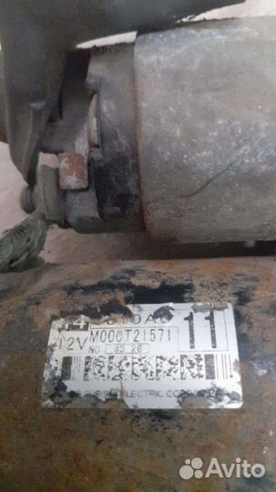 Стартер Mitsubishi lancer 10