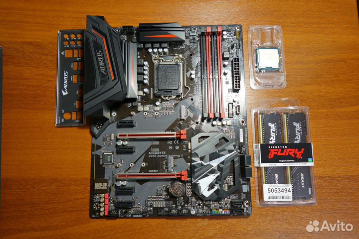 Игровой комплект проц i5,материнка,16Гб DDR4