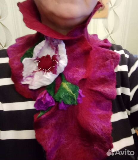 Шарф - горжетка женский