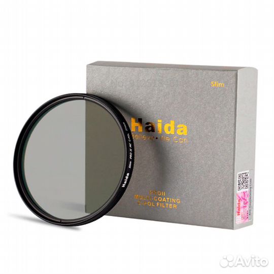 Светофильтр поляризационный Haida Slim PRO II 58mm