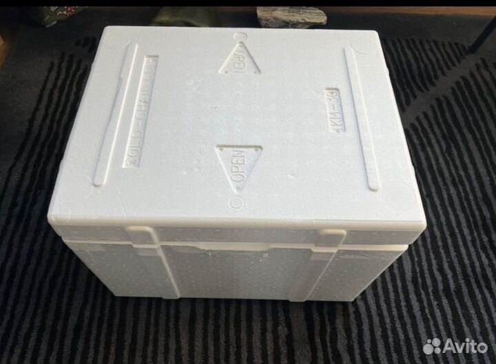 Термоконтейнер из пенопласта, охладительные элем