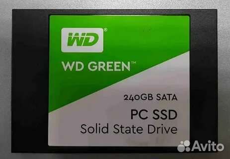 Ssd wd green 240 gb