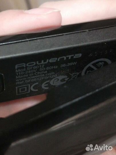 Выпрямитель для волос rowenta