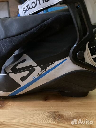 Лыжные ботинки коньковые salomon