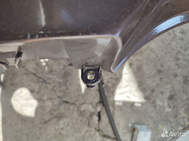 Бампер задний hyundai solaris 2015