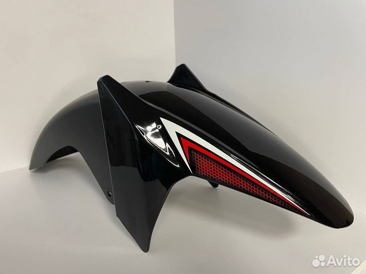 Крыло мопед Черное Alpha