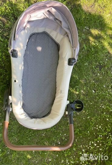 Двухсторонние простынки в люльку Stokke Trailz