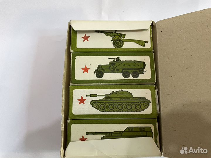 Игрушки.Тульская военная техника. СССР 87 год
