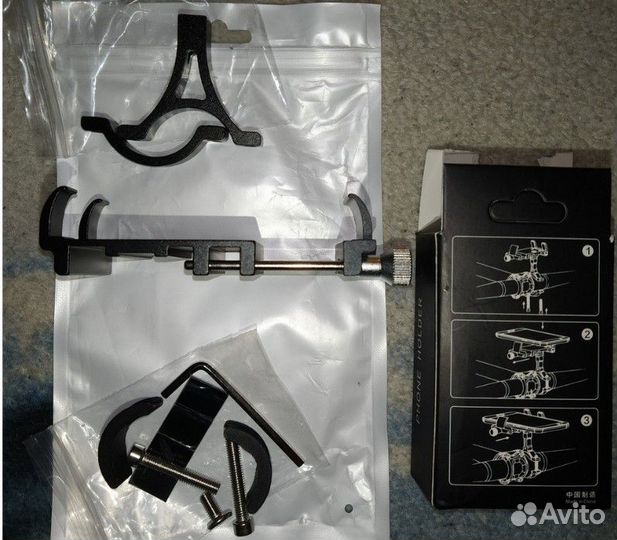 Держатель телефона на велосипед мотоцикл скутер