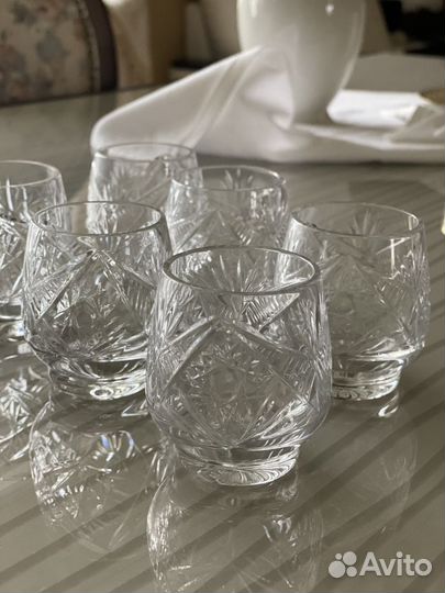 Хрустальные стопки