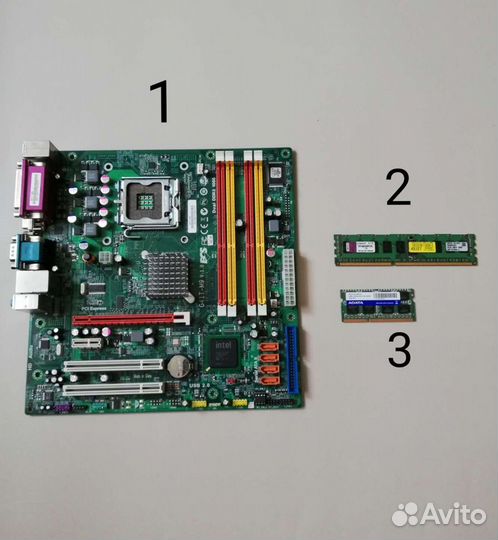 Материнская плата оперативная память