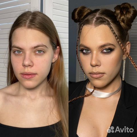 Визажист Макияж Локоны