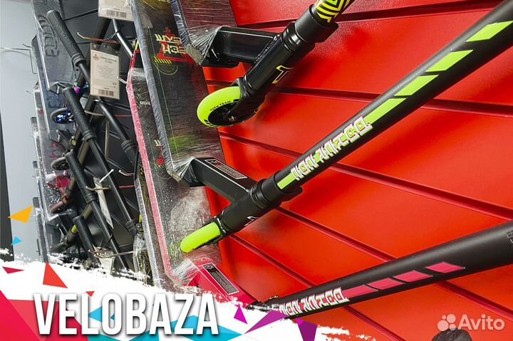 Самокат трюковый новый