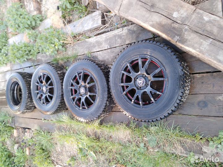 Колеса в сборе r14 один комплект 4 колеса