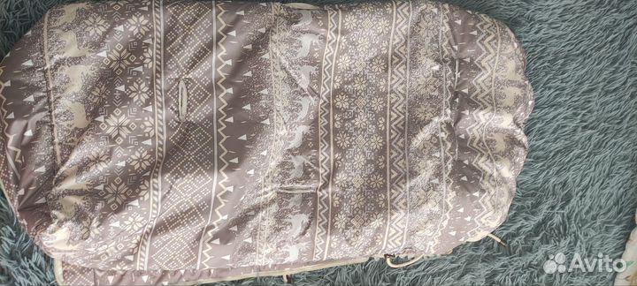 Зимний конверт в коляску