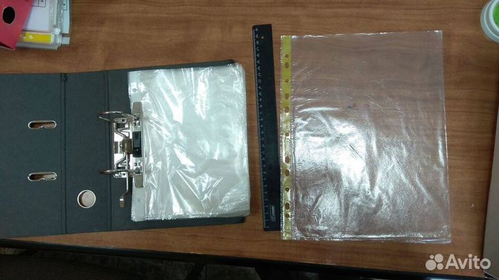 Папка-регистратор 70 мм А5 6 шт с файлами