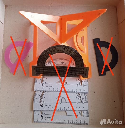 Линейки, трафареты СССР