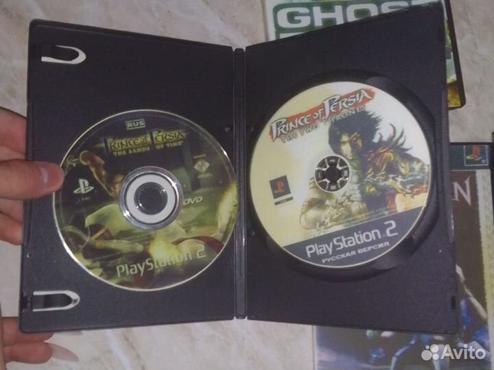 Игровые диски на ps2