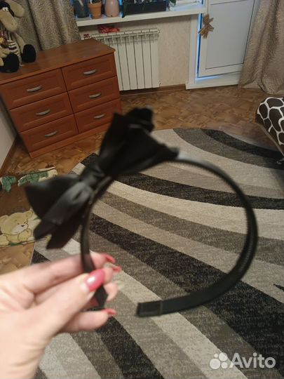 Тёплые наушники, ободок для причёски