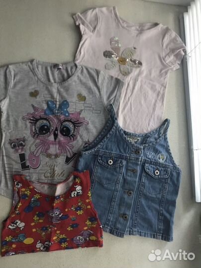 Вещи пакетом для девочки