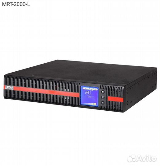 Ибп Powercom macan 2000VA, Rack 2U, без батареи, M