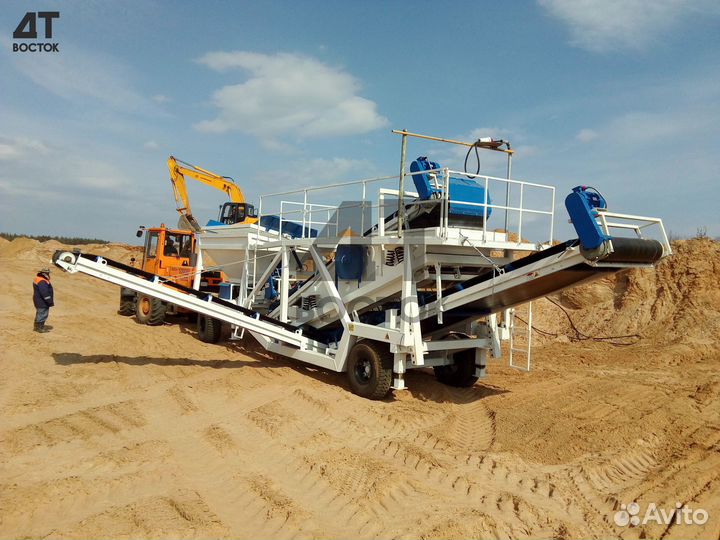 Мобильный комплекс для сортировки дт-120 (Грохот)