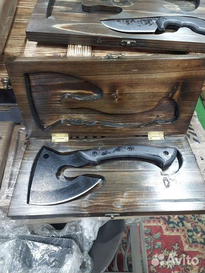 Подарочные Топоры Тмр Black в кейсе