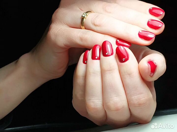 Маникюр гель лак