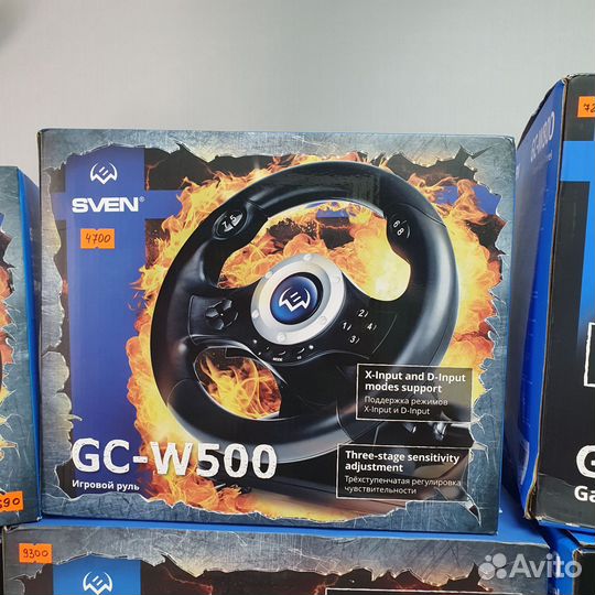 Руль с педалями для пк, PS3, PS4, xbox 360, ONE