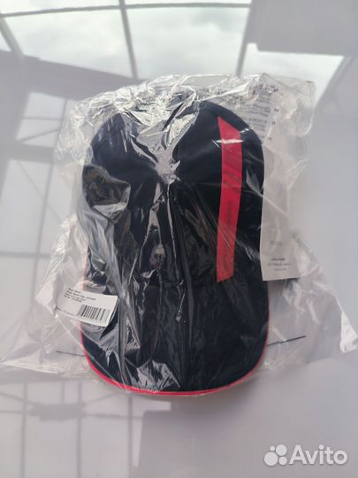 Бейсболка Audi Sport Cap, black/red