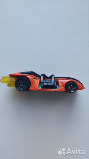 Hotwheels acahnorod 2000 черный/оранжевый F52