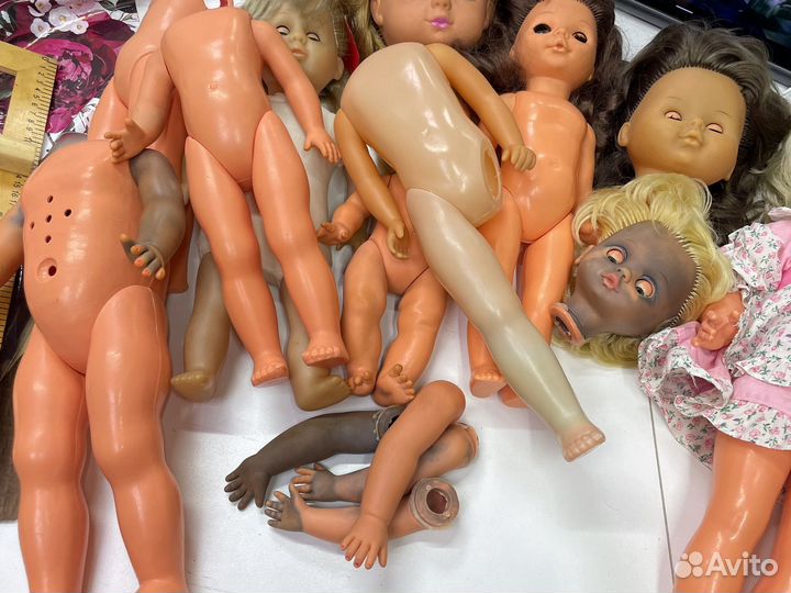 Куклы ГДР лот в реставрацию