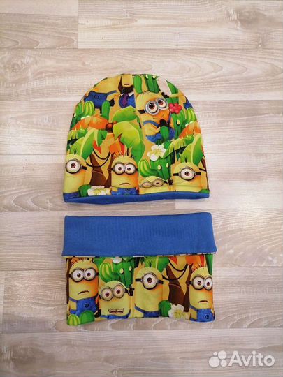 Шапка и снуд (шарф)