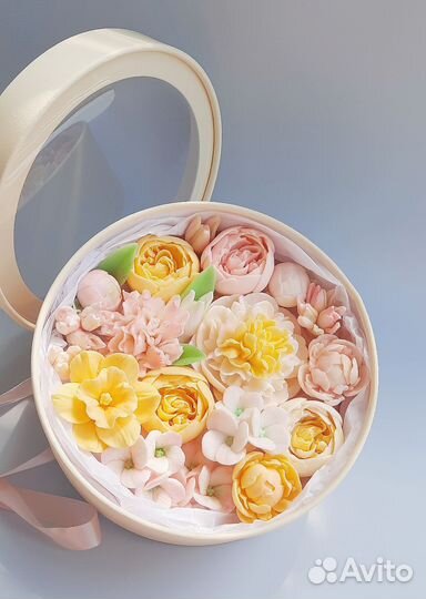 Мыло ручной работы набор букет