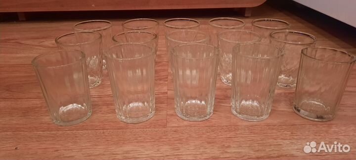 Граненые стаканы и стопки СССР