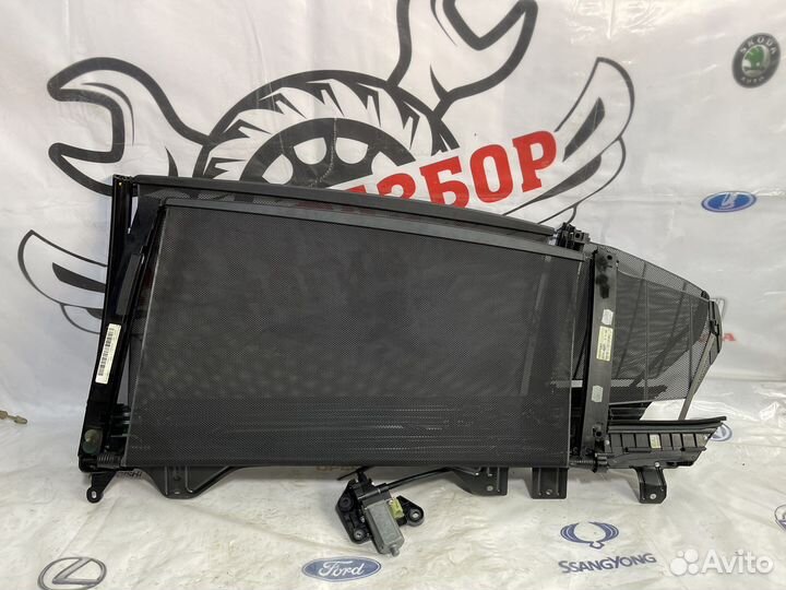 Электрошторки задних дверей бмв Ф02