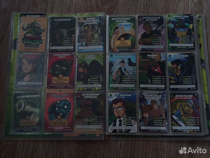 Коллекционный альбом черепашки ниндзя