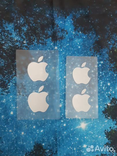 Оригинальные наклейки Apple