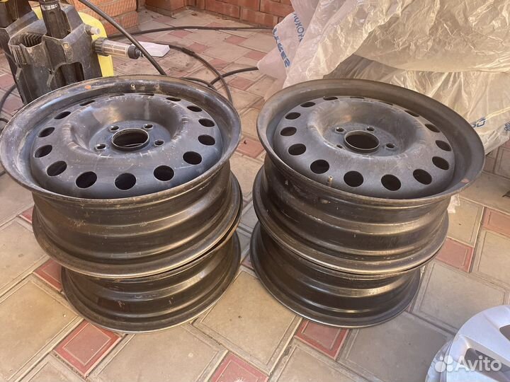 Штампованные диски r16 от kia hyundai