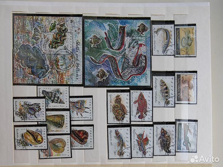 Почтовые марки Фауна и другие