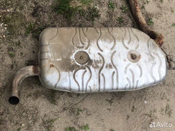 Глушитель резонатор Volvo S40 2004-12 2.4 B5244S4