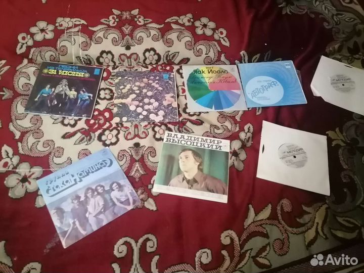 Виниловые пластинки СССР