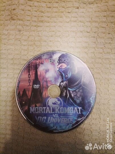 Mortal kombat VS DC universe для xbox 360